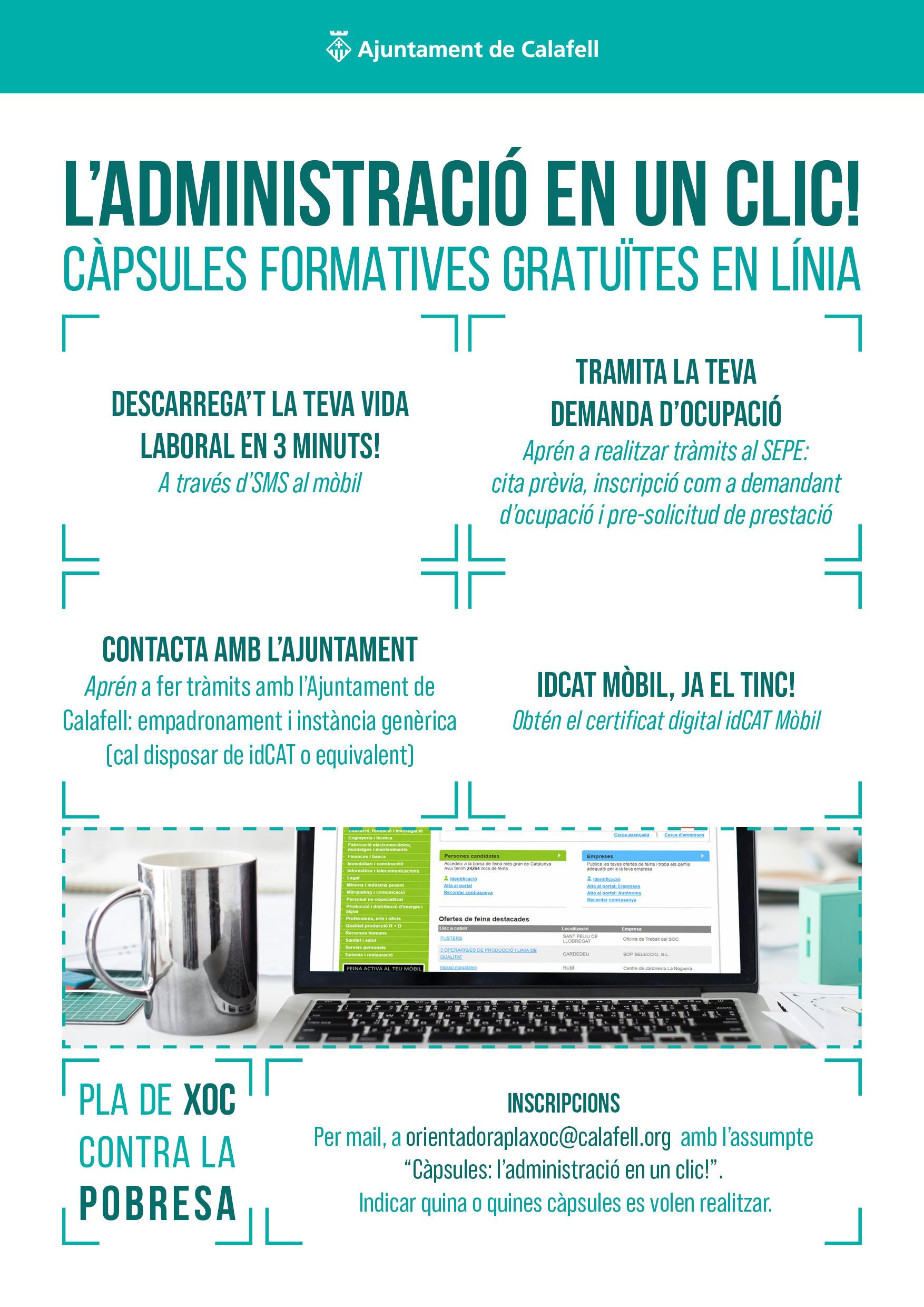 càpsules tràmits en línia