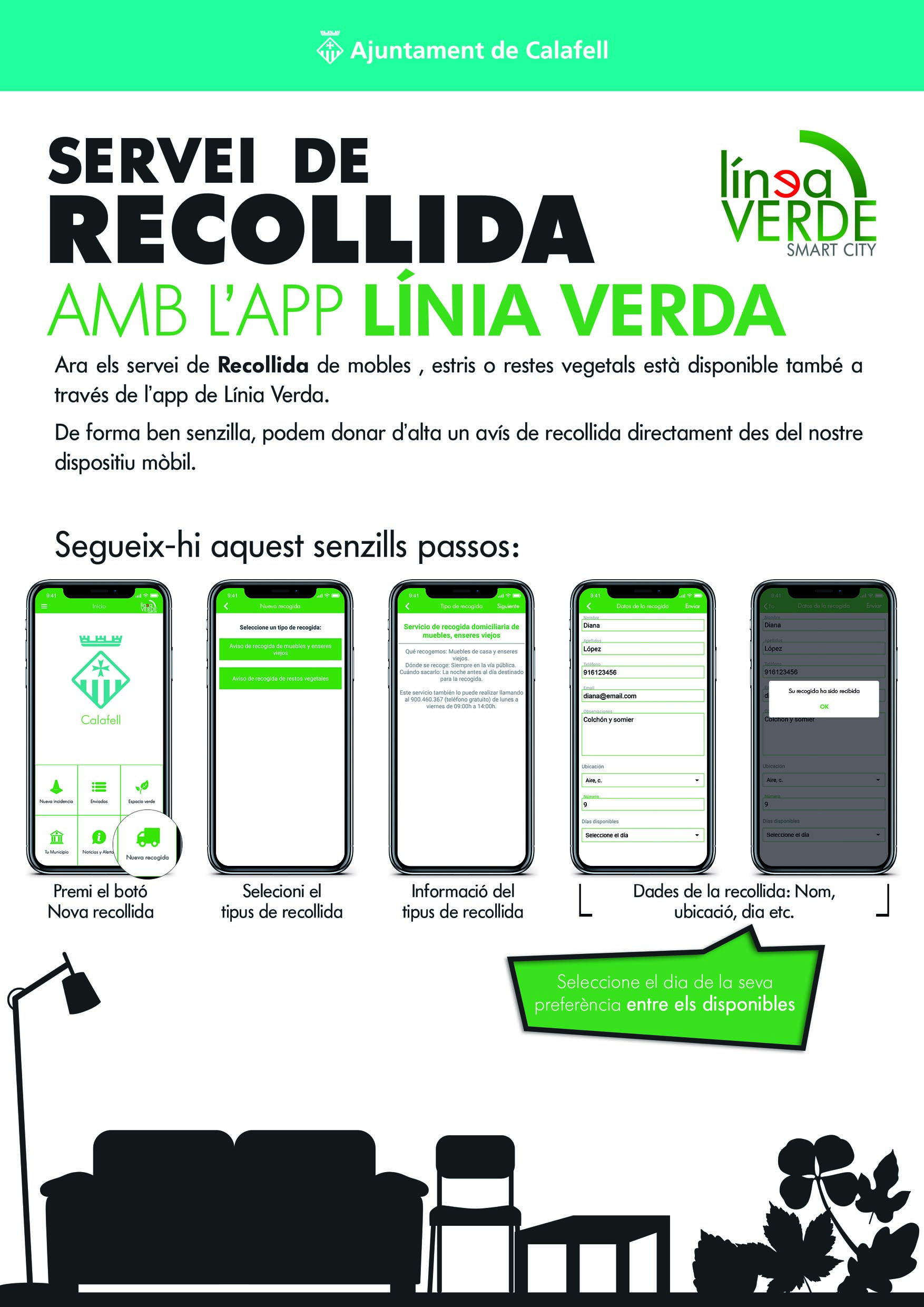 cartell recollida