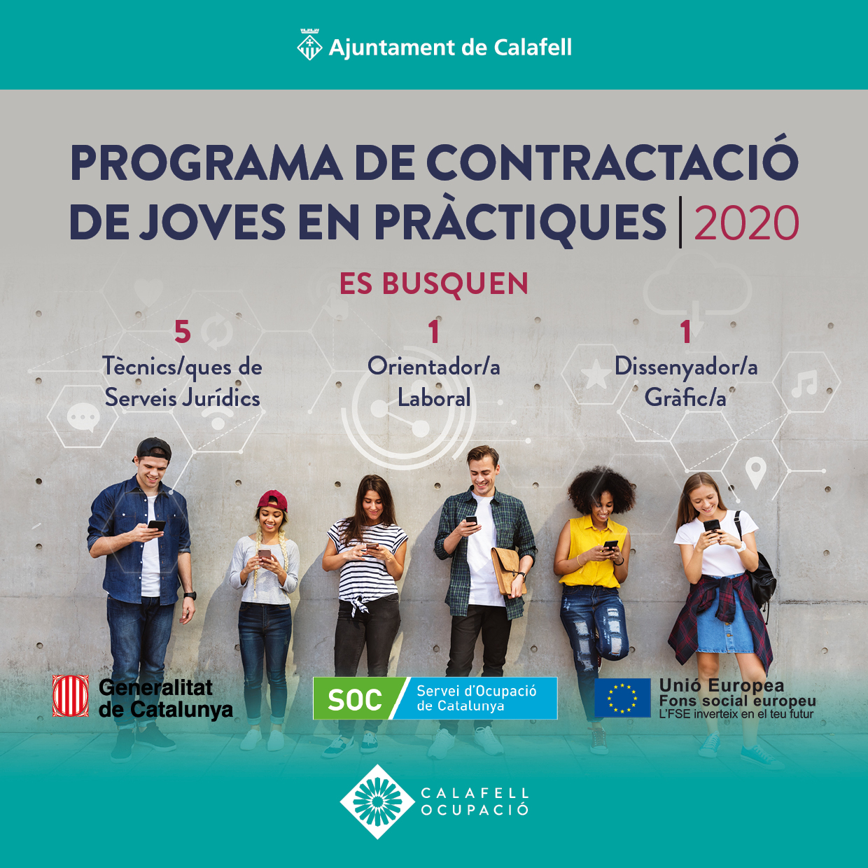 joves en pràctiques